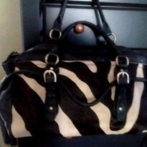 Vittadini leather & Cowhide Bag